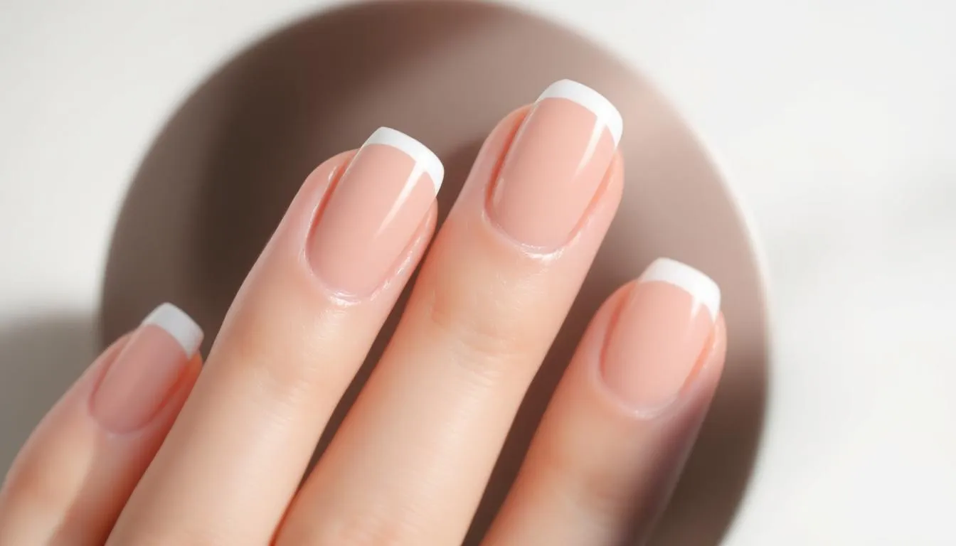 Efekty manicure japońskiego, zdrowe i zadbane paznokcie.