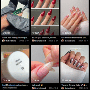 Włoski manicure: prosty trik, by Twoje paznokcie wyglądały na dłuższe i smuklejsze