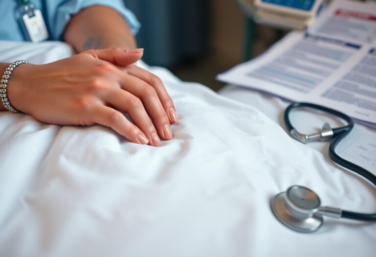 Czy do szpitala można mieć pomalowane paznokcie