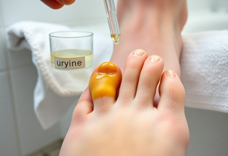 czy&nbsp;mocz pomaga na&nbsp;grzybice paznokci