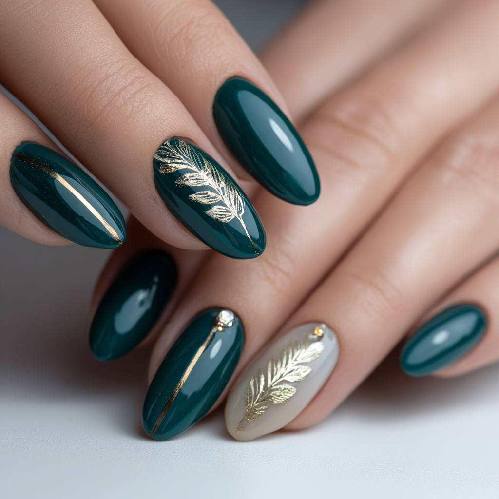 Świąteczne motywy: choinki, śnieżynki, renifery