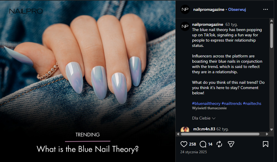 Blue Nail Theory
