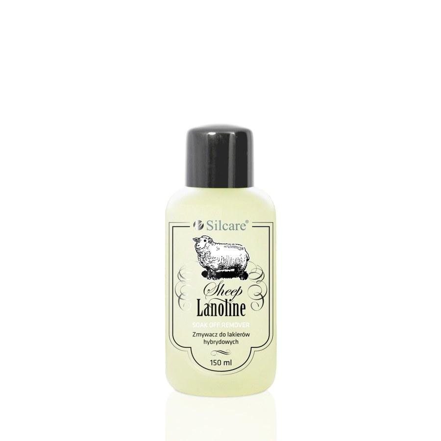 Silcare Soak Off Remover z lanoliną 150 ml do usuwania hybryd