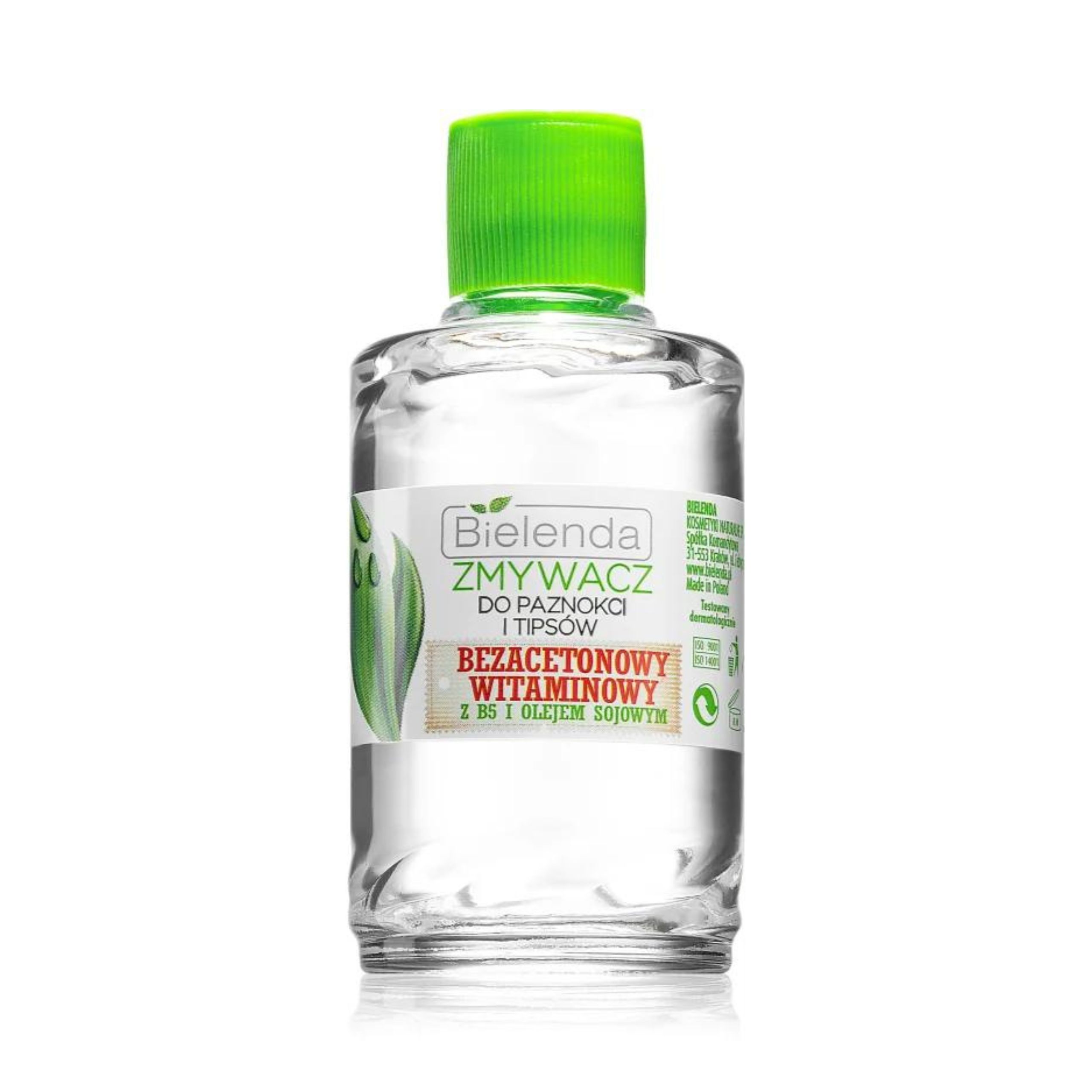 Bielenda Florina witaminowy zmywacz do paznokci i tipsów bez acetonu 50 ml